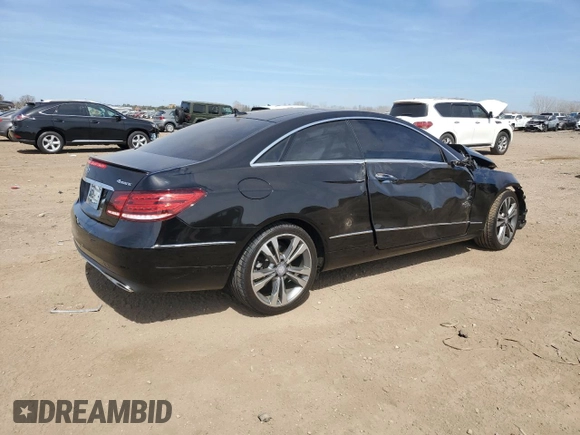 2017 Mercedes-Benz E 400 with VIN WDDKJ6HB3HF350932, listed as a Copart auction lot 53361085 with 97,490 mi miles and Salvage title. Bid and sale history available at DreamBid. Image 3.