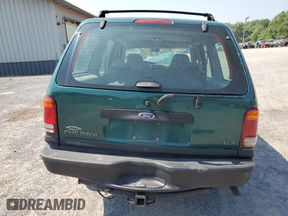 2001 Ford Explorer XLS with VIN 1FMZU72E41ZA71028, listed as a Copart auction lot 59396175 with 200,898 mi miles and Salvage title. Bid and sale history available at DreamBid. Image 6.
