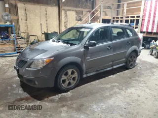 2008 Pontiac Vibe with VIN 5Y2SL65808Z422911, listed as a Copart auction lot 43282245 with 157,477 mi miles and Clean Title. Bid and sale history available at carsss.com. Image 1.