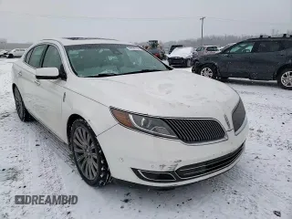 2015 Lincoln MKS with VIN 1LNHL9DK1FG600600, listed as a Copart auction lot 85539154 with 146,374 mi miles and Salvage Title. Bid and sale history available at carsss.com. Image 13.