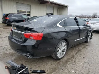 2018 Chevrolet Impala Premier with VIN 2G1125S31J9105505, listed as a Copart auction lot 86197984 with 55,837 mi miles and Salvage Title. Bid and sale history available at DreamBid. Image 3.