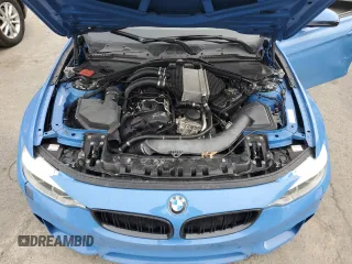 2016 BMW M3 with VIN WBS8M9C59G5D30909, listed as a Copart auction lot 45460425 with Not provided miles and Salvage title. Bid and sale history available at DreamBid. Image 12.