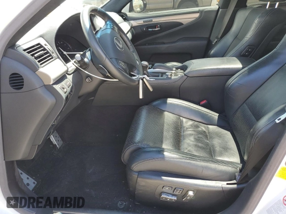 2015 Lexus LS 460 with VIN JTHBL5EF0F5136665, listed as a Copart auction lot 56854765 with 73,875 mi miles and Salvage title. Bid and sale history available at DreamBid. Image 7.