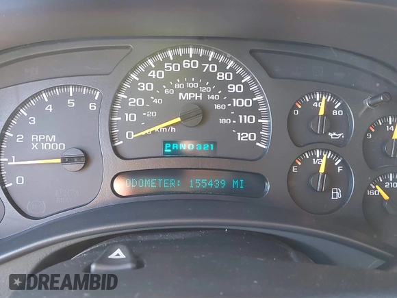 2004 Chevrolet Avalanche Z71 with VIN 3GNEK12T54G329508, listed as a IAAI auction lot 41319917 with 155,439 mi miles and . Bid and sale history available at DreamBid. Image 7.