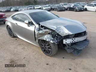 2017 Lexus RC with VIN JTHHE5BC3H5016957, listed as a IAAI auction lot 41190649 with 71,401 mi miles. Bid and sale history available at carsss.com. Image 1.