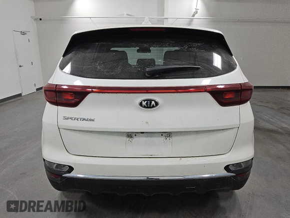2021 Kia Sportage LX with VIN KNDPMCAC5M7906929, listed as a Copart auction lot 48484915 with 81,764 mi miles and Clean Title. Bid and sale history available at DreamBid. Image 6.