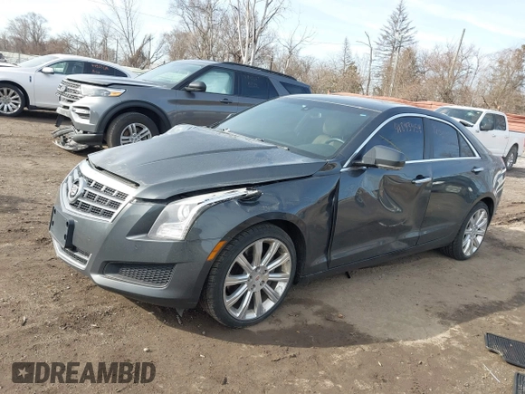 2014 Cadillac ATS Luxury AWD z VIN 1G6AH5RX6E0140302, wystawiony jako IAAI lot #41843454 z przebiegiem 125 388 mil mil oraz . Historia ofert i sprzedaży dostępna na DreamBid. Obrazek 2.