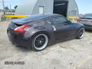 2010 Nissan 370Z Touring with VIN JN1AZ4EH1AM504571, listed as a Copart auction lot 67776294 with 56,166 mi miles and Salvage Title. Bid and sale history available at carsss.com. Image 3.