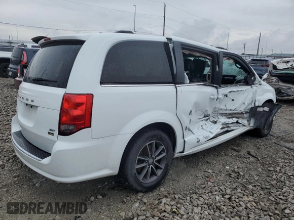2017 Dodge Grand Caravan SXT with VIN 2C4RDGCG4HR863320, listed as a Copart auction lot 45741594 with 156,137 mi miles and Salvage Title. Bid and sale history available at DreamBid. Image 3.