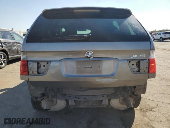 2005 BMW X5 3.0i with VIN 5UXFA13595LY02037, listed as a Copart auction lot 75937804 with 194,485 mi miles and Salvage Title. Bid and sale history available at carsss.com. Image 6.