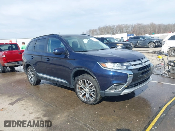 2016 Mitsubishi Outlander SE with VIN JA4AZ3A32GZ064867, listed as a IAAI auction lot 41599000 with 113,159 mi miles and . Bid and sale history available at DreamBid. Image 1.
