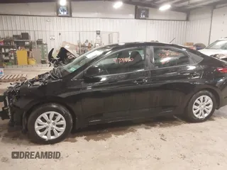 2022 Hyundai Accent SE with VIN 3KPC24A65NE166577, listed as a IAAI auction lot 41708850 with 17,566 mi miles. Bid and sale history available at carsss.com. Image 15.