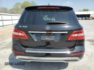 2015 Mercedes-Benz M ML 350 with VIN 4JGDA5JB2FA576540, listed as a Copart auction lot 48887845 with 97,014 mi miles and Salvage Title. Bid and sale history available at carsss.com. Image 6.