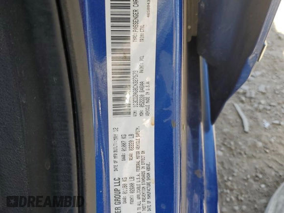 2012 Dodge Avenger SE with VIN 1C3CDZAG8CN327579, listed as a Copart auction lot 53384145 with 123,356 mi miles and Salvage Title. Bid and sale history available at DreamBid. Image 14.