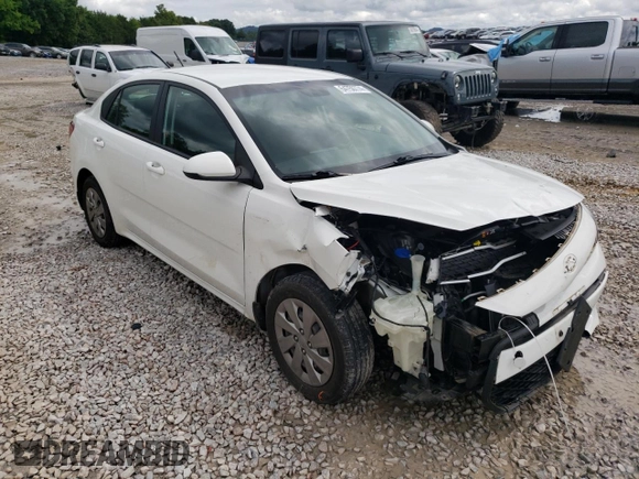 2019 Kia Rio S with VIN 3KPA24AB9KE242236, listed as a Copart auction lot 64750774 with 53,616 mi miles and Salvage Title. Bid and sale history available at carsss.com. Image 4.