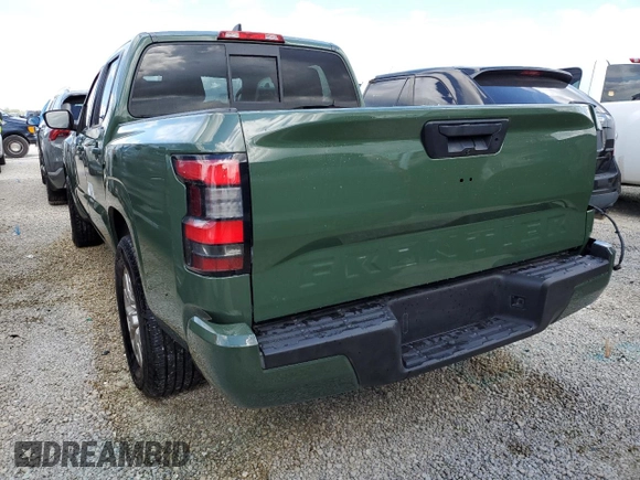 2022 Nissan Frontier SV with VIN 1N6ED1EJ9NN628938, listed as a Copart auction lot 74335784 with 58,038 mi miles and Salvage Title. Bid and sale history available at carsss.com. Image 6.