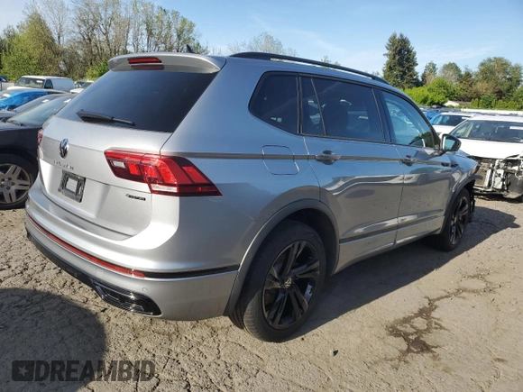 2023 Volkswagen Tiguan SE R-Line Black with VIN 3VV8B7AX8PM138539, listed as a Copart auction lot 56258485 with 11,195 mi miles and Clean Title. Bid and sale history available at DreamBid. Image 3.