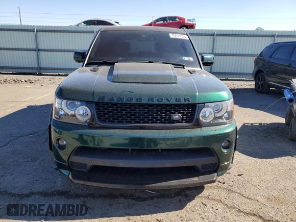 2012 Land Rover Range Rover Sport SC Autobiography with VIN SALSP2E45CA727525, listed as a Copart auction lot 45533335 with 0 mi miles and Salvage Title. Bid and sale history available at carsss.com. Image 5.