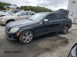 2009 Mercedes-Benz C-Class 3.0L Sport with VIN WDDGF54X99R043543, listed as a Copart auction lot 72921834 with 110,618 mi miles and Salvage Title. Bid and sale history available at carsss.com. Image 1.