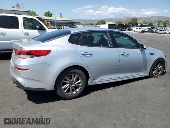 2020 Kia Optima LX with VIN 5XXGT4L34LG419068, listed as a Copart auction lot 55298745 with 71,629 mi miles and Salvage title. Bid and sale history available at DreamBid. Image 3.