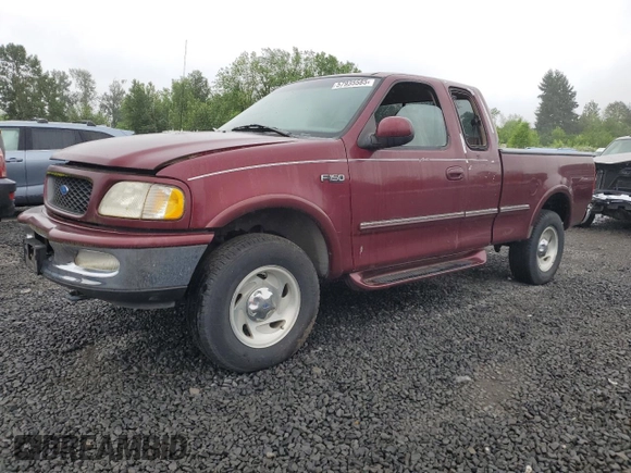 1997 Ford F-150 XL with VIN 1FTDX18W6VKC64721, listed as a Copart auction lot 57935585 with 180,222 mi miles and Clean title. Bid and sale history available at DreamBid. Image 1.