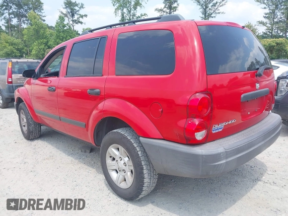 2005 Dodge Durango SXT with VIN 1D4HD38N75F608193, listed as a IAAI auction lot 42409497 with 195,339 mi miles and . Bid and sale history available at DreamBid. Image 3.