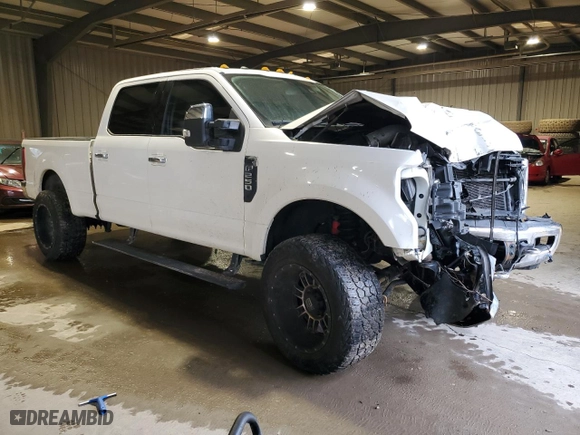 2017 Ford Super Duty F-250 SRW Lariat with VIN 1FT7W2BT0HEC39658, listed as a Copart auction lot 49649715 with 0 mi miles and Salvage Title. Bid and sale history available at carsss.com. Image 4.