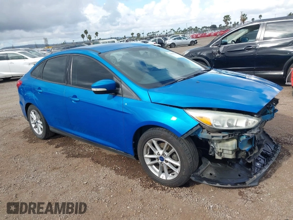 2016 Ford Focus SE with VIN 1FADP3F22GL282910, listed as a IAAI auction lot 42075913 with 149,776 mi miles. Bid and sale history available at carsss.com. Image 1.