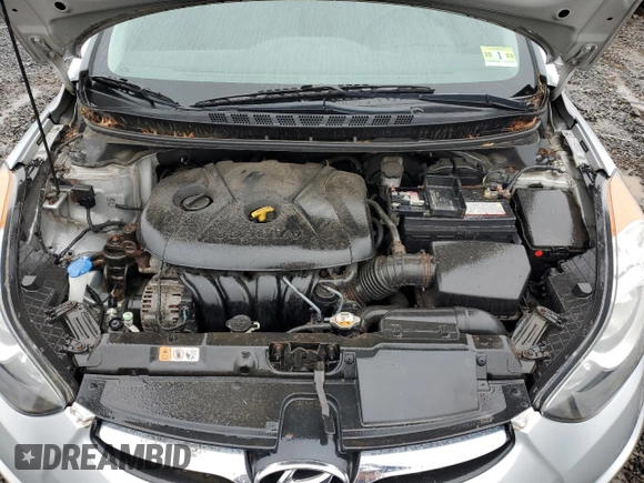 2013 Hyundai Elantra GLS с VIN 5NPDH4AE6DH444973, выставлен на аукционе Copart как лот 50180095 с пробегом 92 738 миль миль и Чистый • Clean title. История ставок и продаж доступна на DreamBid. Изображение 11.