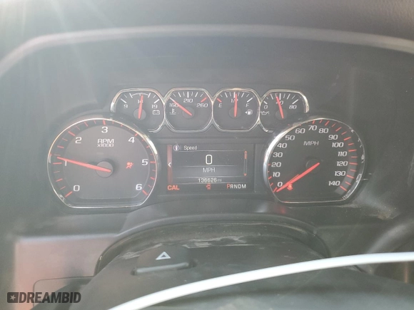 2016 GMC Sierra 1500 SLT with VIN 3GTU2NEC5GG327849, listed as a Copart auction lot 49600475 with 136,626 mi miles and Salvage Title. Bid and sale history available at carsss.com. Image 9.