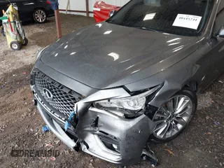 2019 Infiniti Q50 3.0t Signature Edition with VIN JN1EV7APXKM519048, listed as a IAAI auction lot 40445241 with 99,705 mi miles. Bid and sale history available at carsss.com. Image 6.