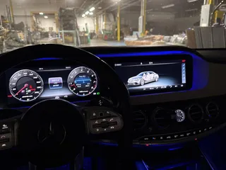 2018 Mercedes-Benz S 63 AMG with VIN WDDUG8JB5JA357171, listed as a Copart auction lot 61851595 with 4,824 mi miles and Clean title. Bid and sale history available at DreamBid. Image 8.