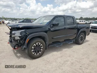2023 Nissan Frontier SV with VIN 1N6ED1EJ9PN629946, listed as a Copart auction lot 61775205 with 52,914 mi miles and Salvage title. Bid and sale history available at DreamBid. Image 1.