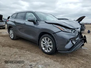 2021 Toyota Highlander Limited z VIN 5TDDZRBH1MS524470, wystawiony jako Copart lot #55677145 z przebiegiem 47 955 mil mil oraz Szkoda całkowita • Salvage title. Historia ofert i sprzedaży dostępna na DreamBid. Obrazek 4.