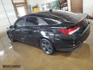 2021 Hyundai Elantra SEL with VIN KMHLS4AG3MU135879, listed as a Copart auction lot 72933034 with 56,426 mi miles and Salvage Title. Bid and sale history available at carsss.com. Image 2.