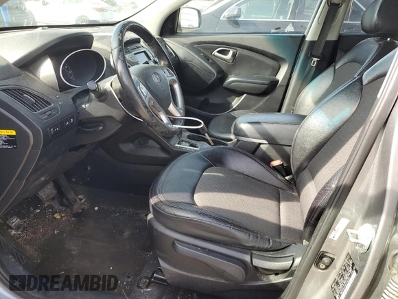 2013 Hyundai Tucson GLS with VIN KM8JU3AC4DU742026, listed as a Copart auction lot 54589255 with 251,661 mi miles and Clean Title. Bid and sale history available at carsss.com. Image 7.