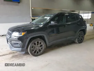 2019 Jeep Compass High Altitude z VIN 3C4NJDCB7KT713989, wystawiony jako Copart lot #49263175 z przebiegiem 98 643 mil mil oraz Czysty tytuł • Clean title. Historia ofert i sprzedaży dostępna na DreamBid. Obrazek 1.