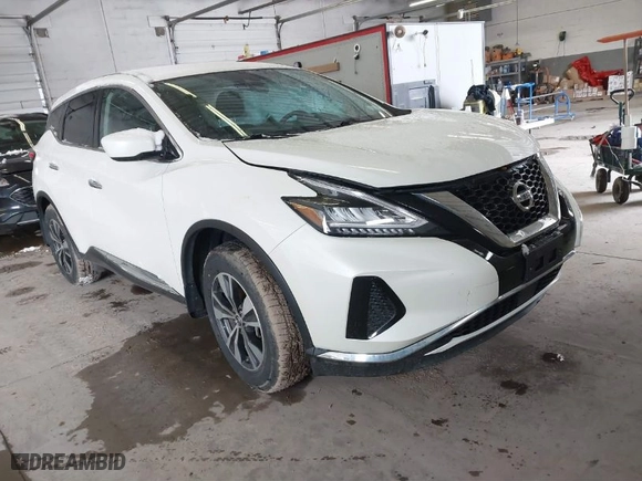 2021 Nissan Murano S with VIN 5N1AZ2AS8MC147057, listed as a IAAI auction lot 41715721 with 29,940 mi miles. Bid and sale history available at carsss.com. Image 1.