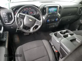 2020 Chevrolet Silverado 1500 LT with VIN 1GCRYDED9LZ192893, listed as a Copart auction lot 81603684 with 98,848 mi miles and Salvage Title. Bid and sale history available at carsss.com. Image 8.