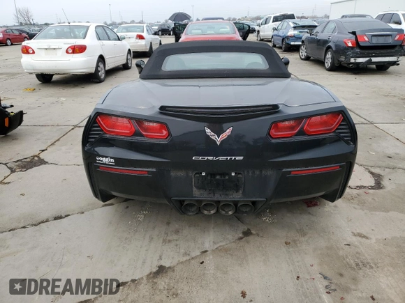 2019 Chevrolet Corvette 3LT with VIN 1G1YF3D70K5102004, listed as a Copart auction lot 84139064 with 51,769 mi miles and Salvage Title. Bid and sale history available at carsss.com. Image 6.