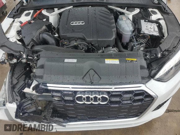 2023 Audi A5 Sportback S line Premium z VIN WAUDACF54PA024628, wystawiony jako Copart lot #49966604 z przebiegiem 15 396 mil mil oraz Czysty tytuł • Clean title. Historia ofert i sprzedaży dostępna na DreamBid. Obrazek 11.