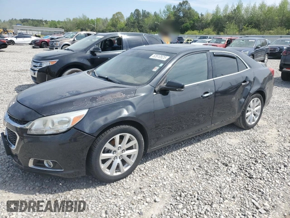 2014 Chevrolet Malibu LTZ with VIN 1G11H5SL3EF206685, listed as a Copart auction lot 52610525 with 158,491 mi miles and Salvage Title. Bid and sale history available at DreamBid. Image 1.