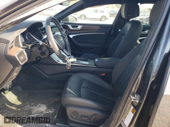 2019 Audi A6 Premium with VIN WAUK2AF23KN111307, listed as a Copart auction lot 77810544 with 50,459 mi miles and Salvage Title. Bid and sale history available at carsss.com. Image 7.