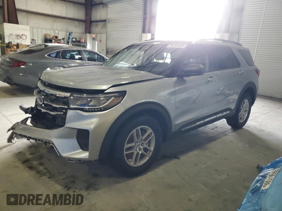 2025 Ford Explorer Active с VIN 1FMUK7DH4SGA94345, выставлен на аукционе Copart как лот 56385465 с пробегом 2 472 миль миль и Списание • Salvage title. История ставок и продаж доступна на DreamBid. Изображение 1.