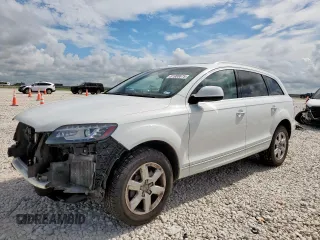 2015 Audi Q7 Premium Plus with VIN WA1LGAFE6FD019889, listed as a Copart auction lot 61900675 with 69,427 mi miles and Salvage title. Bid and sale history available at DreamBid. Image 1.
