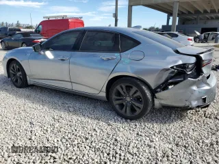 2021 Acura TLX w/A-Spec Package with VIN 19UUB5F54MA012441, listed as a Copart auction lot 86697494 with 40,859 mi miles and Salvage Title. Bid and sale history available at carsss.com. Image 2.
