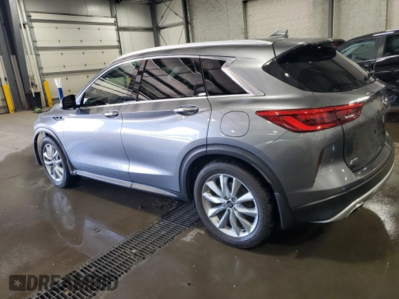 2020 Infiniti QX50 Luxe z VIN 3PCAJ5M3XLF101376, wystawiony jako Copart lot #55224945 z przebiegiem 61 065 mil mil oraz Szkoda całkowita • Salvage title. Historia ofert i sprzedaży dostępna na DreamBid. Obrazek 2.