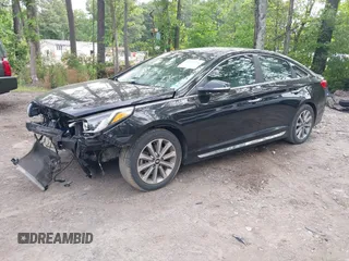 2017 Hyundai Sonata Sport z VIN 5NPE34AF2HH556347, wystawiony jako IAAI lot #42346721 z przebiegiem 94 845 mil mil oraz . Historia ofert i sprzedaży dostępna na DreamBid. Obrazek 2.