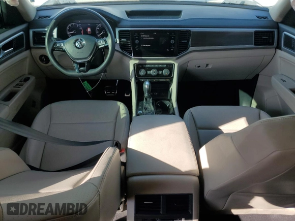 2019 Volkswagen Atlas SEL R-Line with VIN 1V2RR2CA5KC514018, listed as a Copart auction lot 49083155 with 97,812 mi miles and Salvage title. Bid and sale history available at DreamBid. Image 8.
