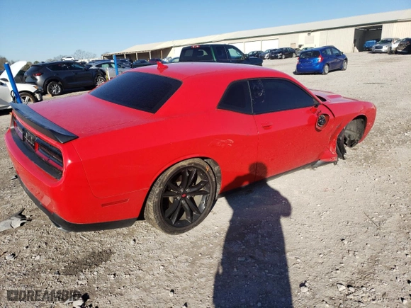 2018 Dodge Challenger R/T Plus with VIN 2C3CDZBT8JH260130, listed as a Copart auction lot 50091935 with 62,123 mi miles and Salvage Title. Bid and sale history available at carsss.com. Image 3.